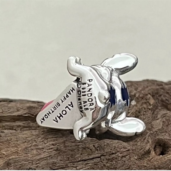 NWOT Authentic Pandora #793189C01 Disney Stitch Birthday Cake Charm - Picture 4 of 4